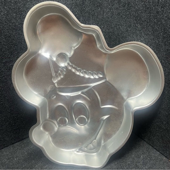 Vtg Wilton 1976 Walt Disney Mickey Mouse Band Leader 515-302 Character Cake Pan - Picture 2 of 5